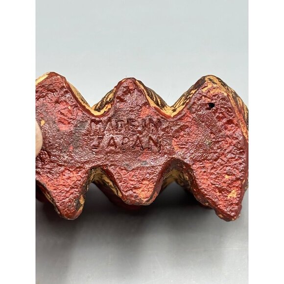 Vtg Ceramic Three Wise Monkeys Figurine Made In Japan‎ Hear No Evil See Speak - Picture 3 of 4